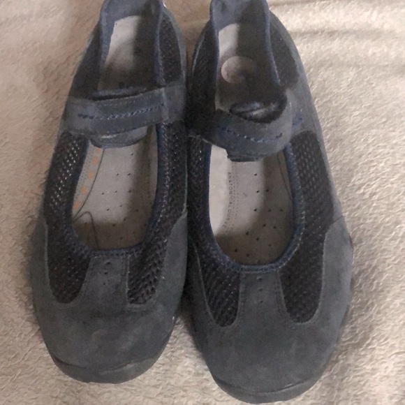 Suede Mephisto Allrounder Orthotic Walking Shoe - Picture 1 of 4